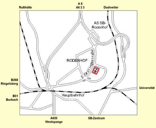 Anfahrtsplan